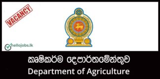 Agriculture Instructor,Research Assistant,Soil Surveyor – Department of Agriculture Job Vacancies 2026