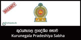 Electrician, Driver – Kurunegala Pradeshiya Sabha (Kurunegala Job Vacancy)