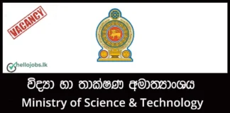 Lecturer, Astronomy Demonstrator Job Vacancies – Ministry of Science & Technology