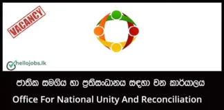 Driver Job Vacancies – Office For National Unity And Reconciliation