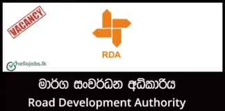 Project Accountant Job Vacancy – Road Development Authority