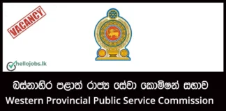 Management Service Officer – Western Provincial Public Service Commission Job Vacancies 2026